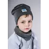Набор шапка и хомут для мальчика Эл (Упаковка, ростовка 46-48-50)
