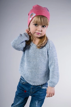 Набор шапка и хомут для девочки Лесси розовый (Упаковка, ростовка 48-50-52)