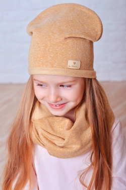 Набор для девочки шапка и хомут Кейт (Упаковка, ростовка 50-52-54)